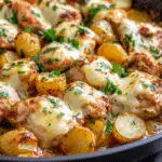 Garlic Parmesan Chicken and Potatoes (One-Pan Dinner)