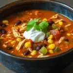 7 Can Chicken Taco Soup