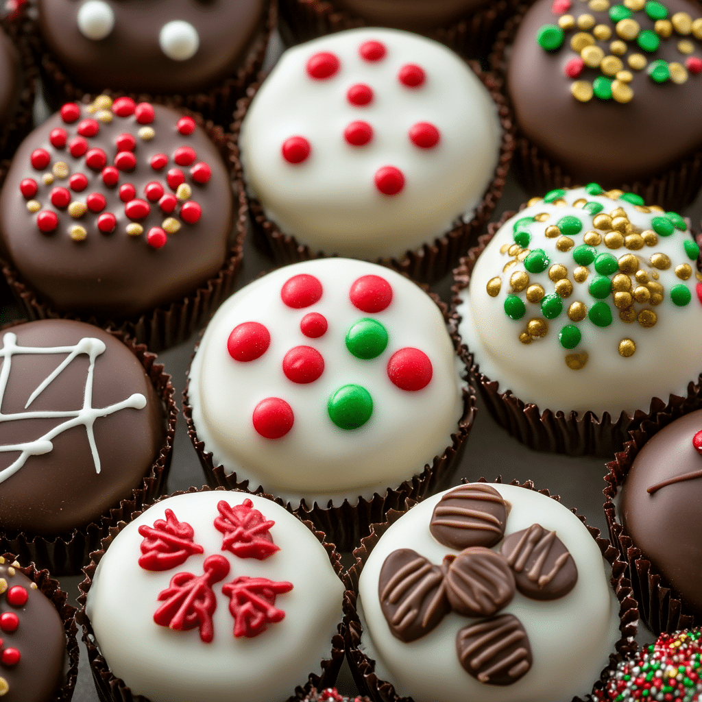 Christmas Oreo Ornaments