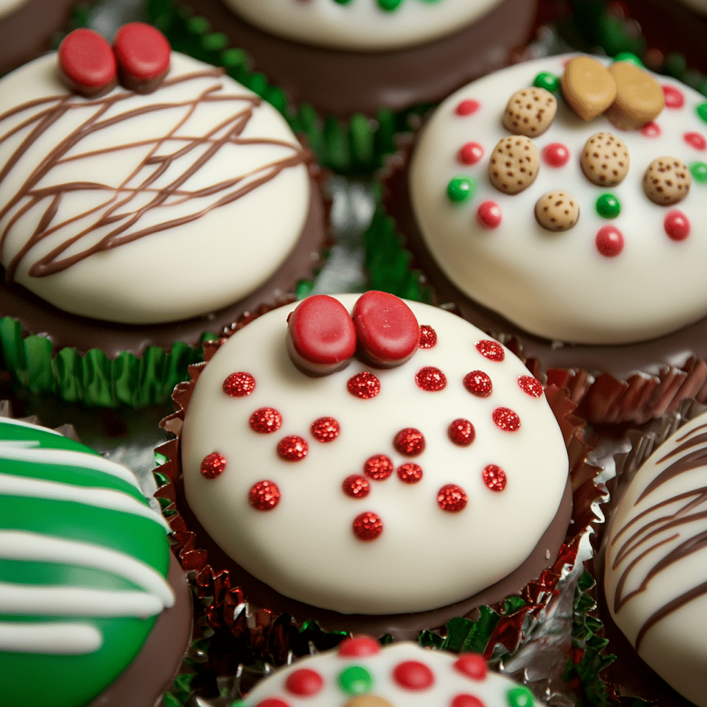 Christmas Oreo Ornaments