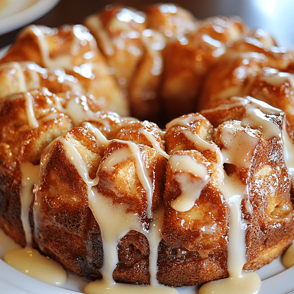 Cinnamon Roll Monkey Bread Recipe