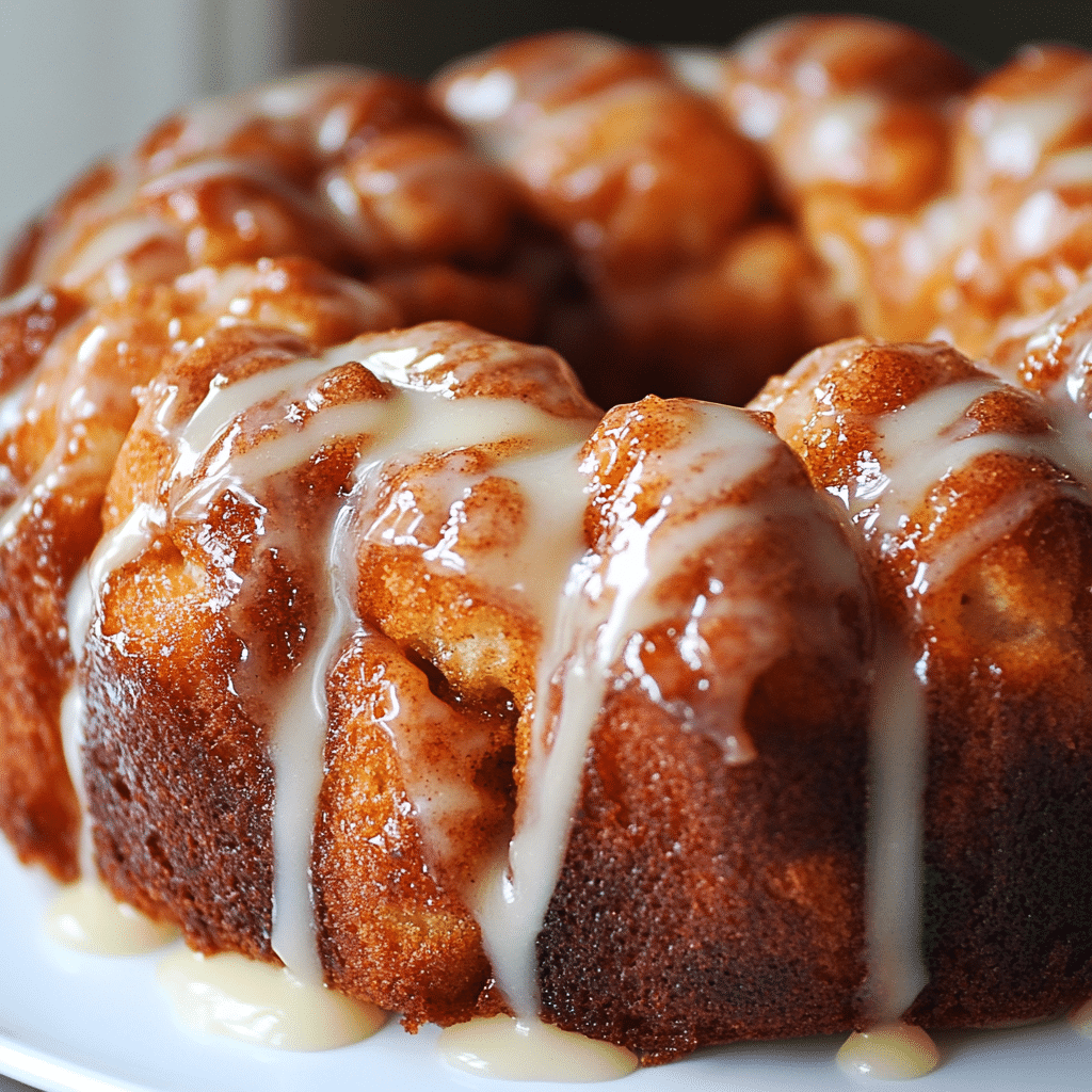 Cinnamon Roll Monkey Bread Recipe