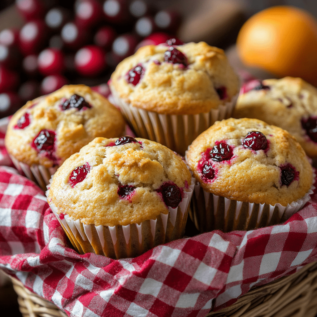 Cranberry Orange Muffins