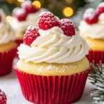 Festive Vanilla Cupcakes: A Joyful Christmas Treat