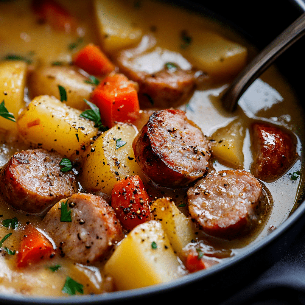 Slow Cooker Cajun Potato Soup