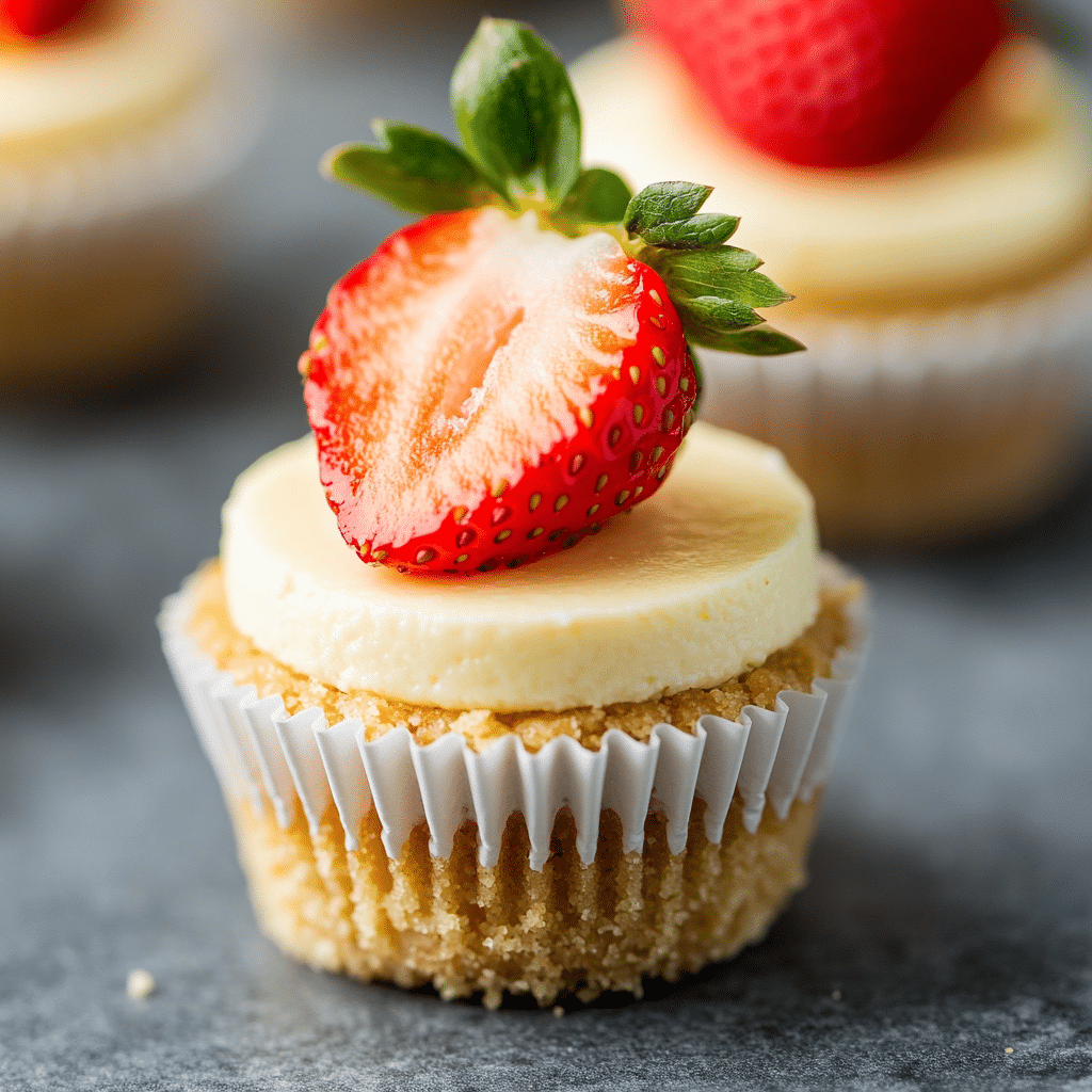 Easy Mini Cheesecakes