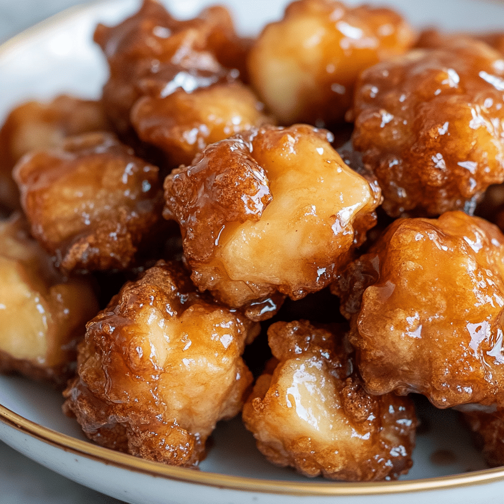 Apple Fritter Bites