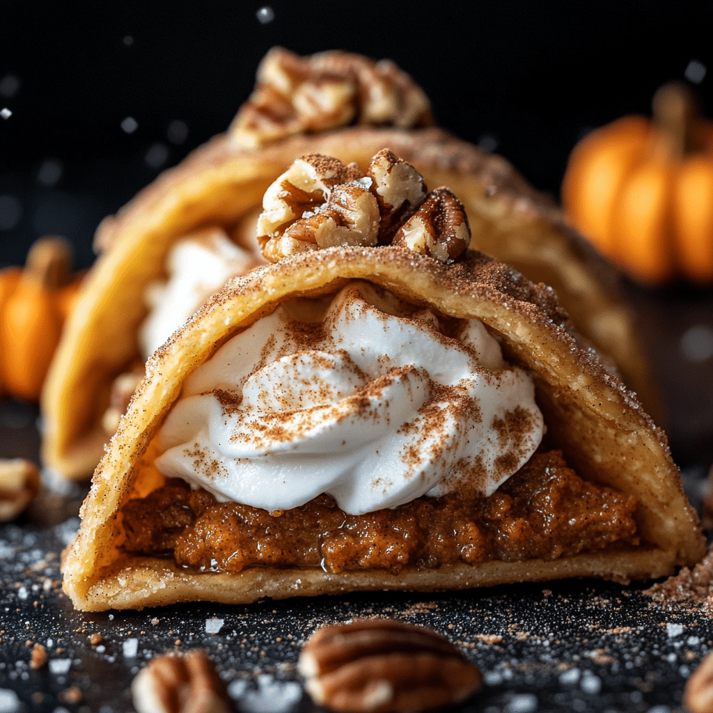 Pumpkin Pie Tacos