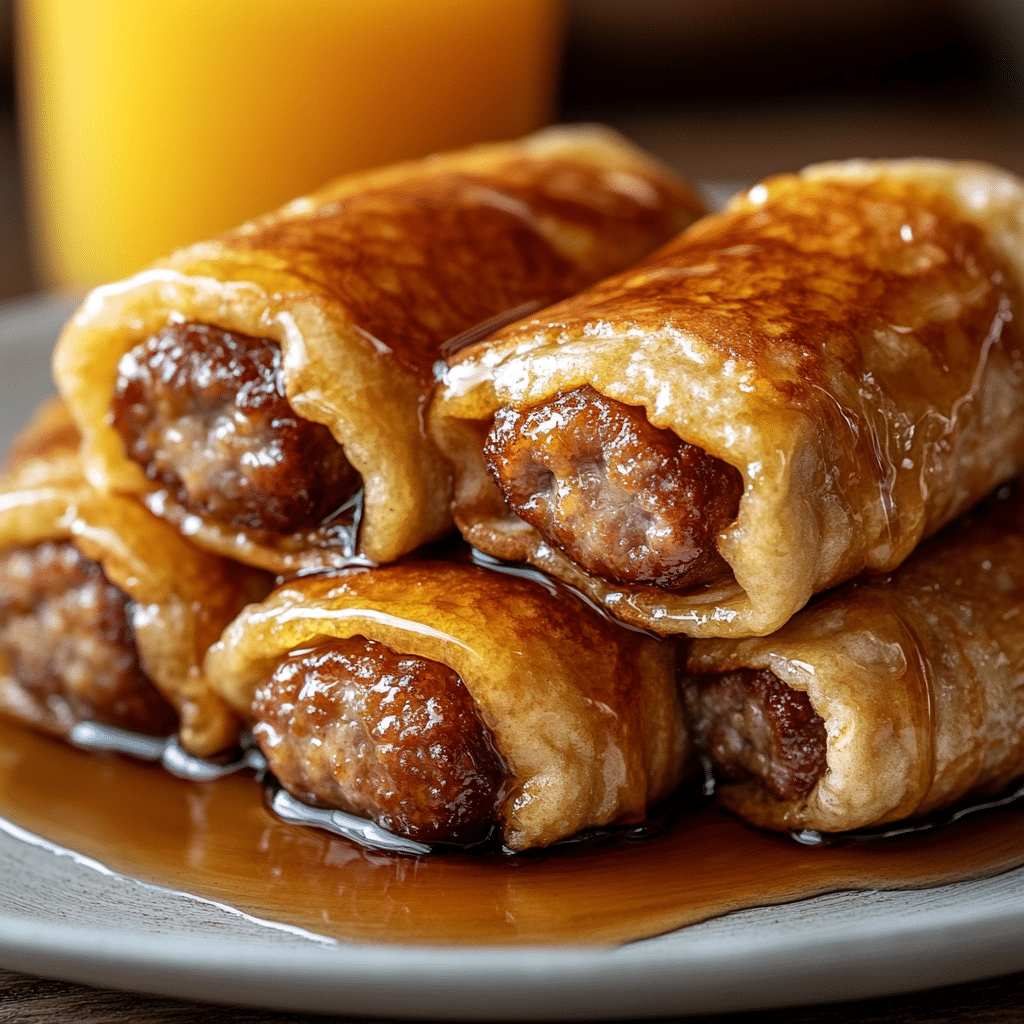 Breakfast Pigs in a Blanket