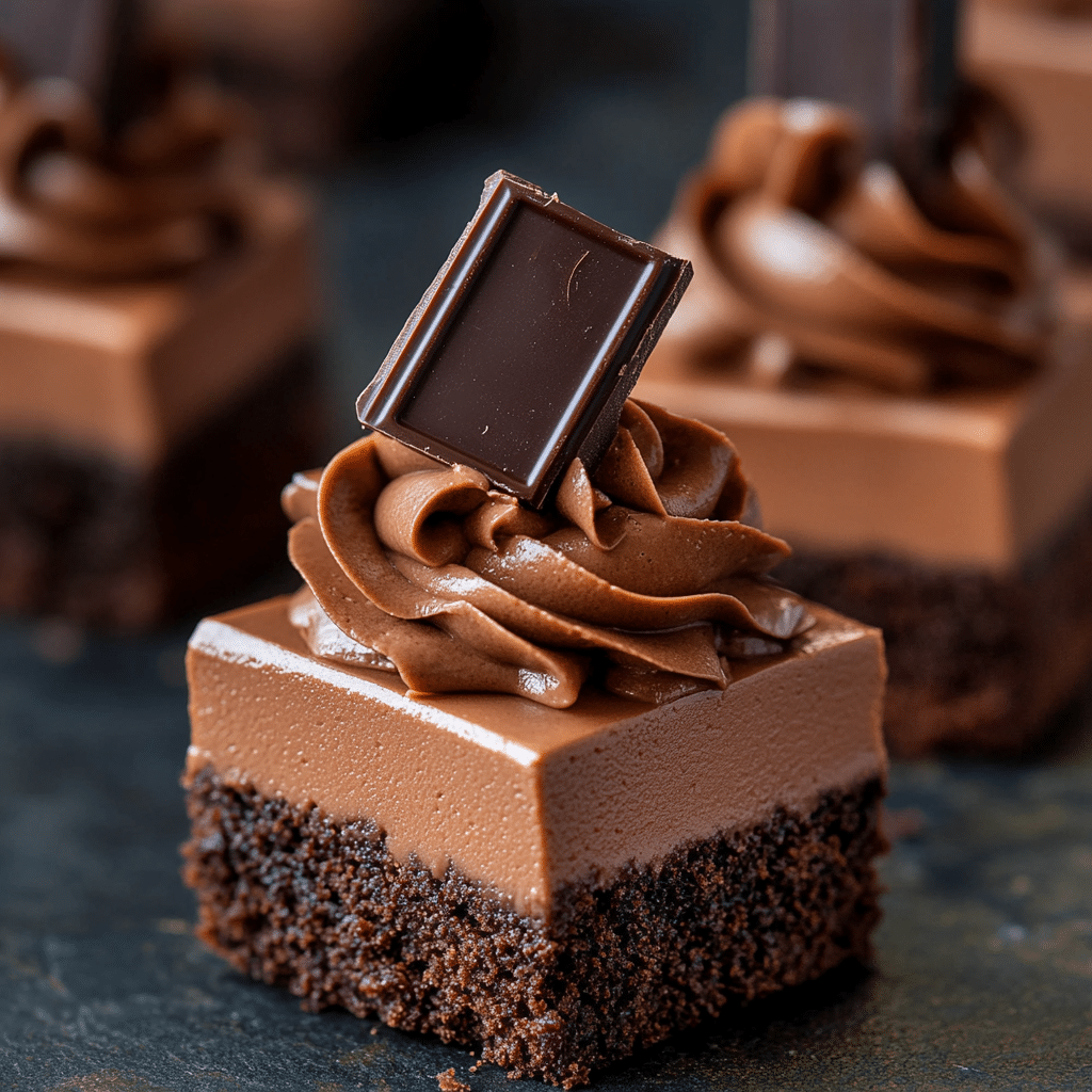 Mini No-Bake Kit Kat Cheesecakes