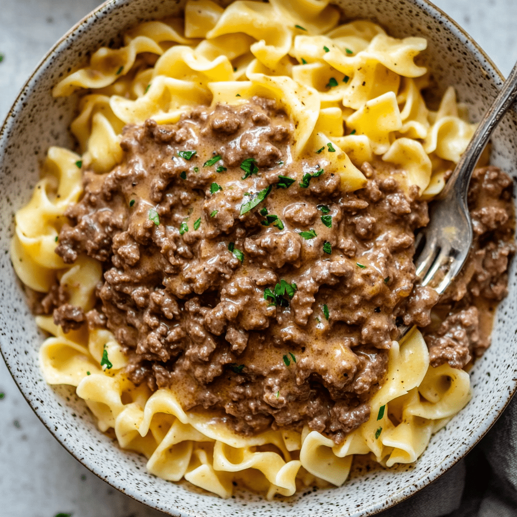 Beef and Noodles