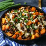 Ground Turkey Sweet Potato Skillet