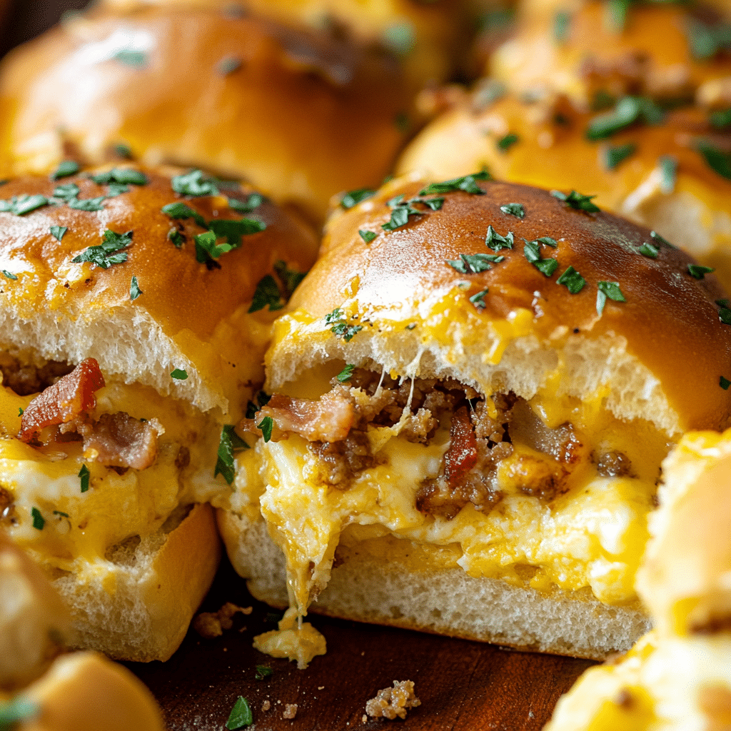 Cowboy Breakfast Sliders