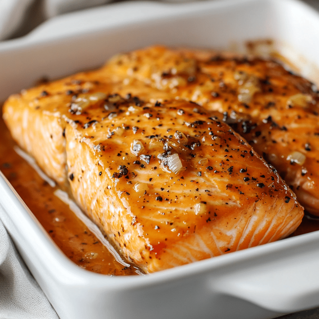 Brown Sugar Soy Sauce Salmon