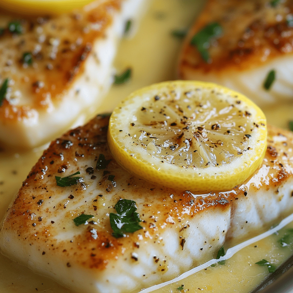 Lemon Butter Fish Fillet