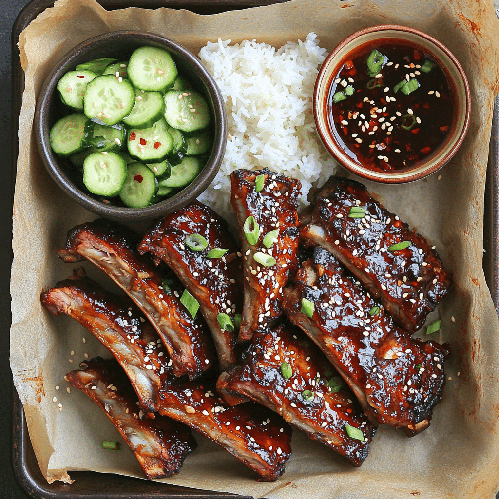 Sticky Asian Pork Ribs