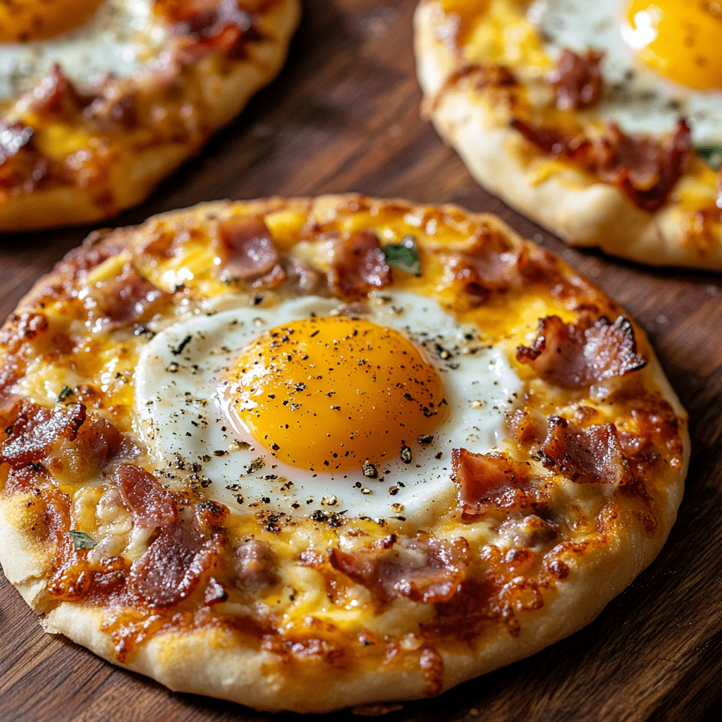 English Muffin Breakfast Pizza