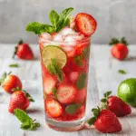 Sparkling Strawberry Mojito