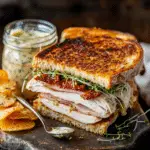 Sun-dried Tomato Pesto Turkey Sandwich