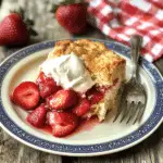 Brandied Strawberry Shortcakes with Malted Whipped Cream