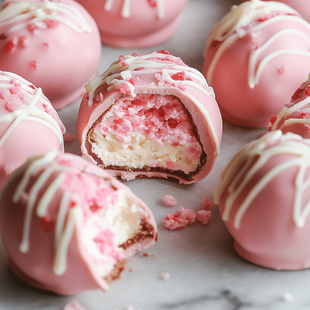 Strawberry Cheesecake Bites