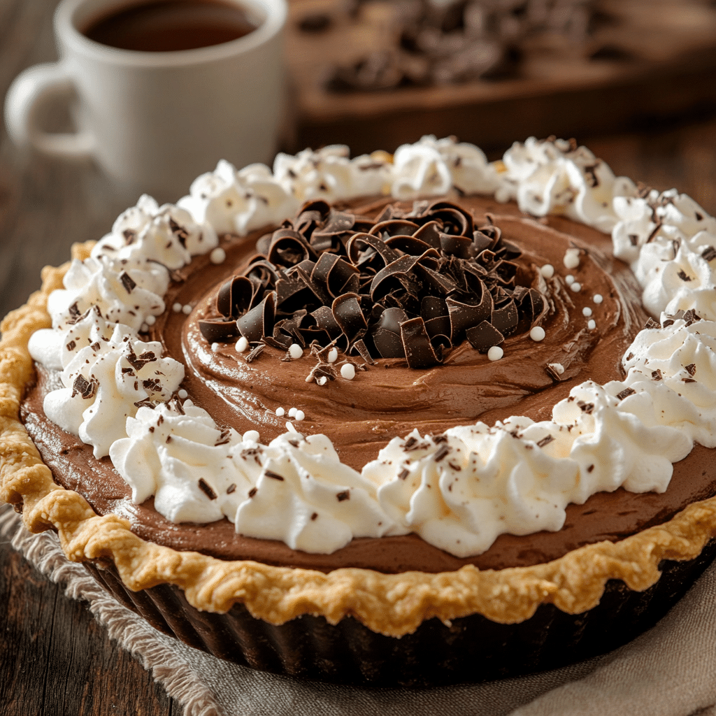 Hot Chocolate Ice Box Pie