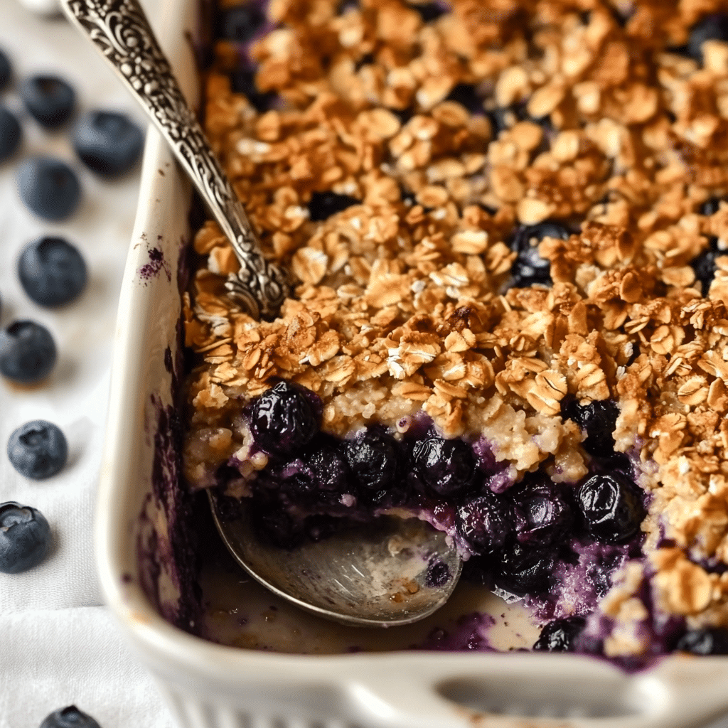 Blueberry Baked Oatmeal