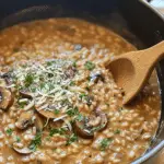 The BEST Mushroom Risotto