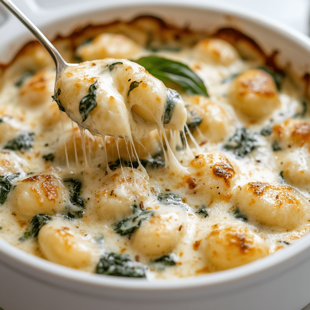 Easy 30-minute Pesto Gnocchi with Spinach and Artichokes