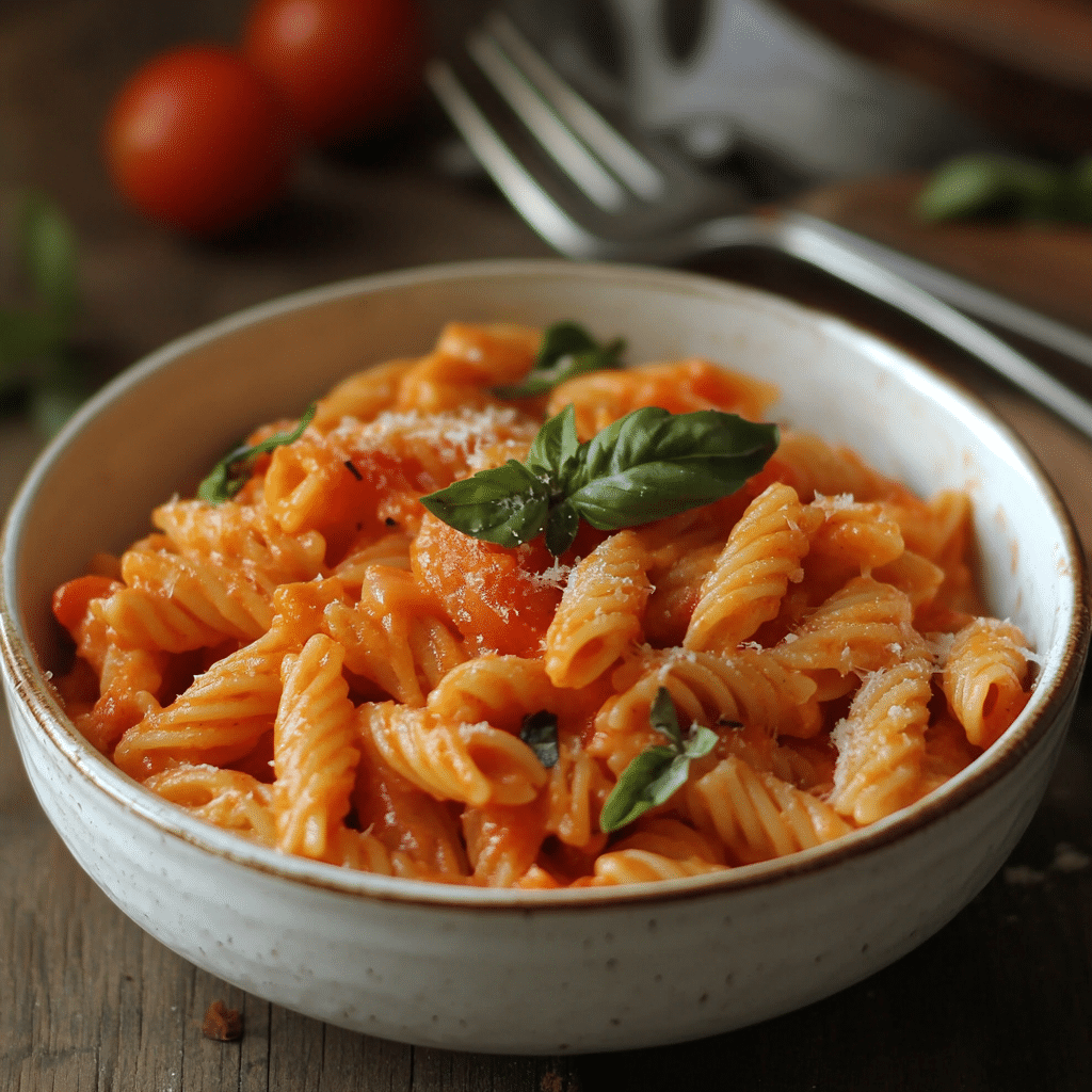 Easy One Pot Creamy Tomato Pasta