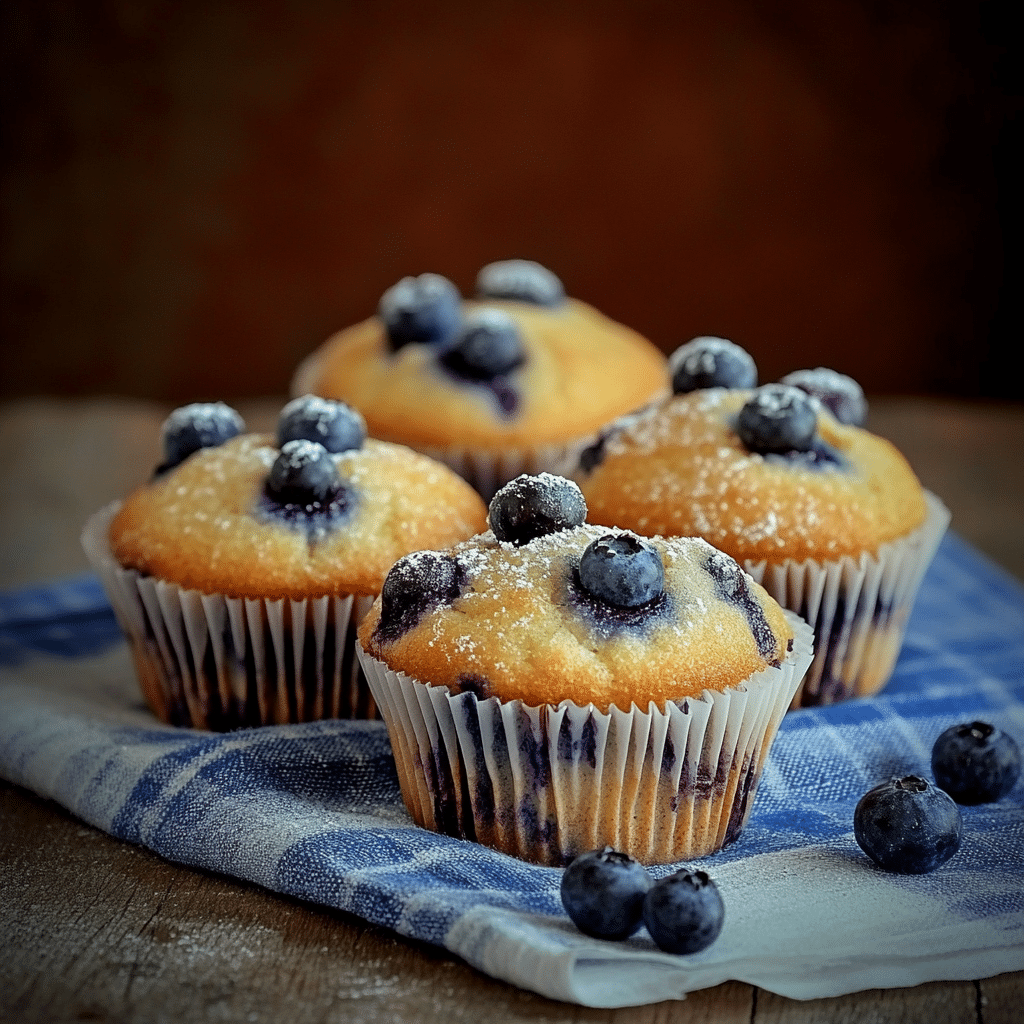 Ultimate Moist & Flavorful Blueberry Muffins