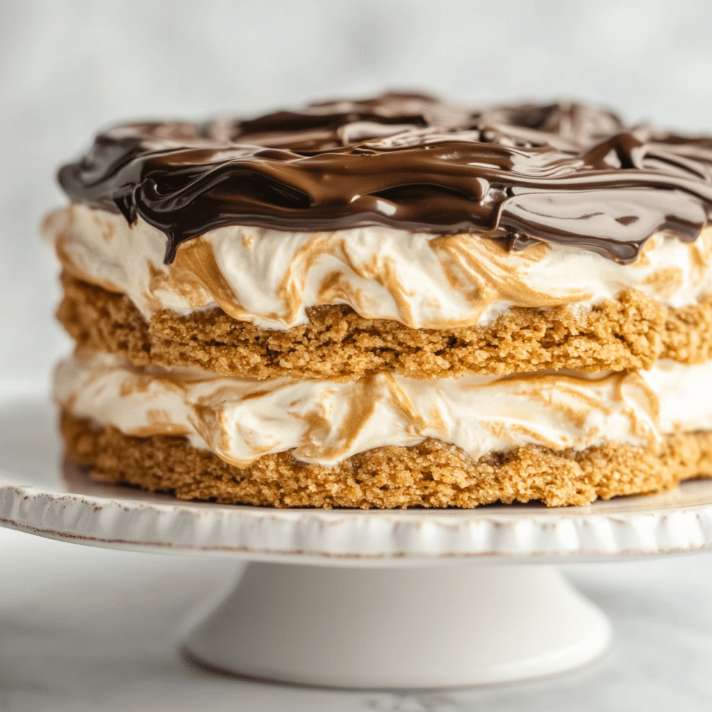 No-Bake Eclair Cake