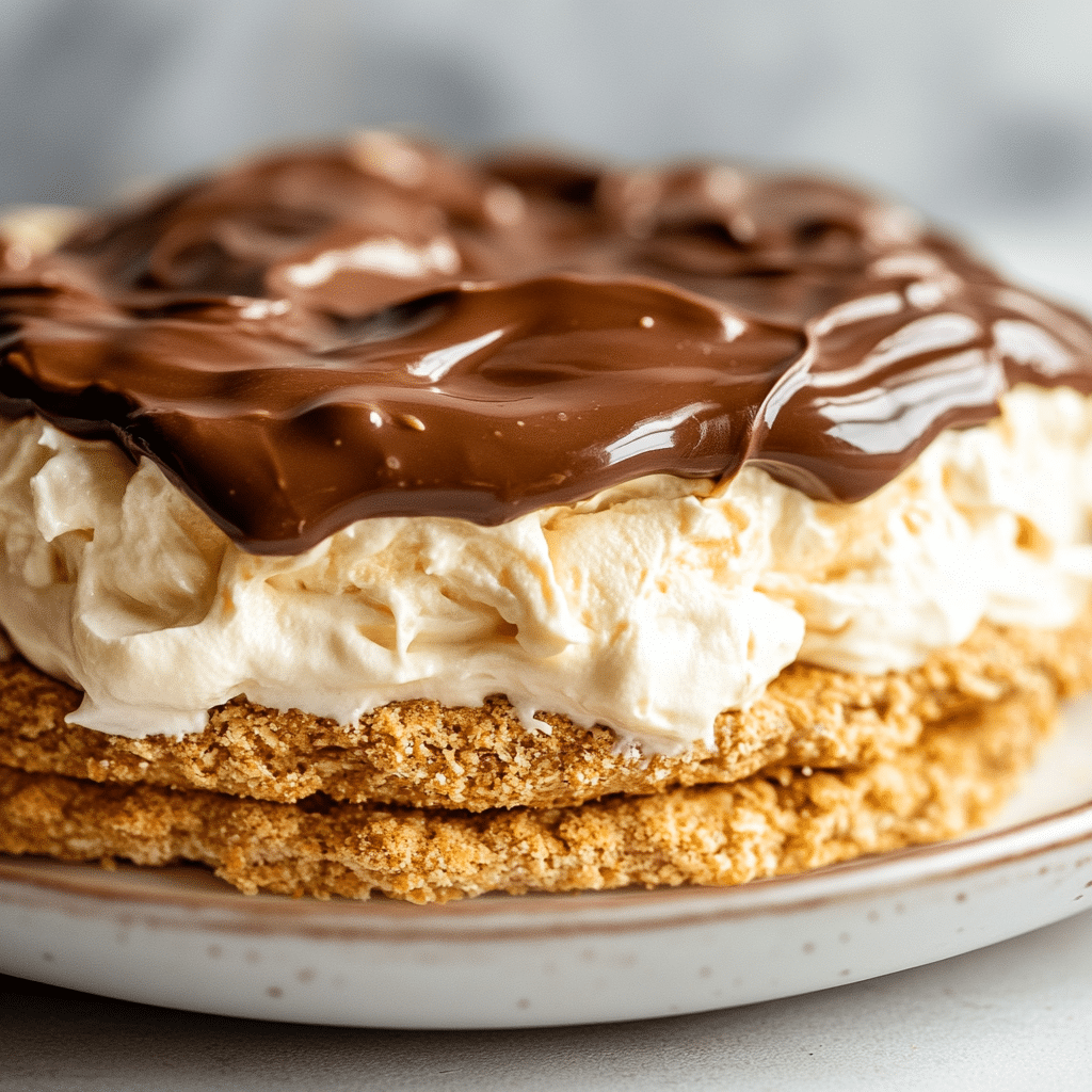 No-Bake Eclair Cake