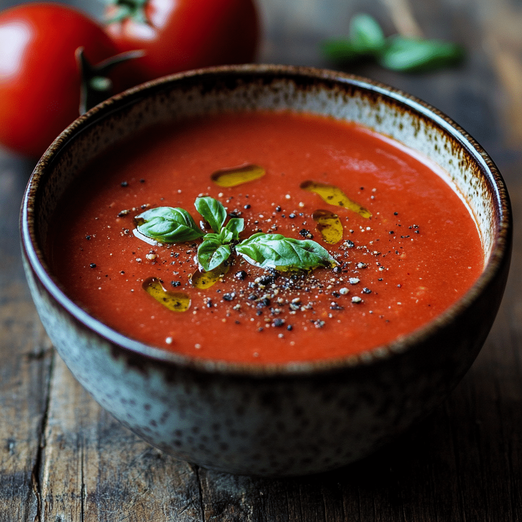 Easy Homemade Roasted Tomato Soup