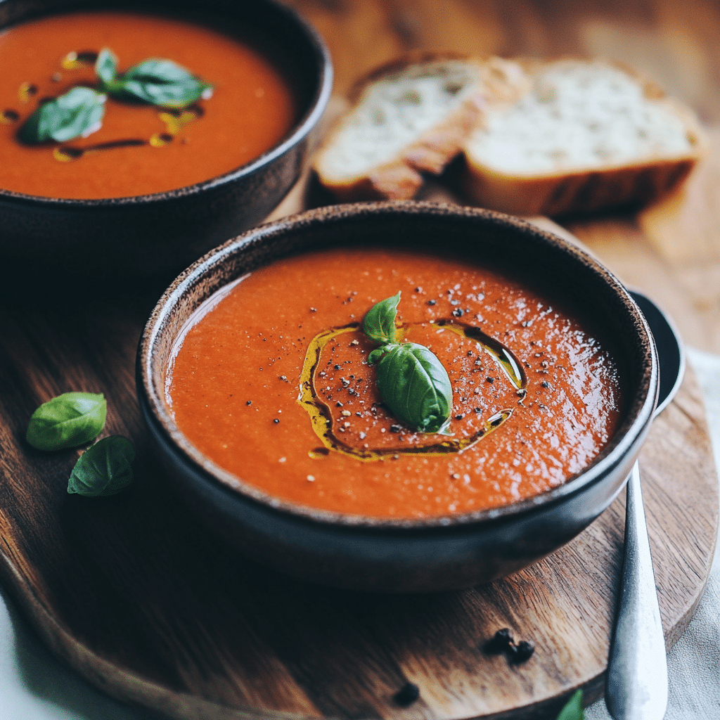 Easy Homemade Roasted Tomato Soup