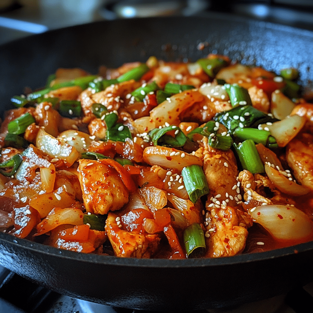 Easy 30-Minute Korean Spicy Chicken