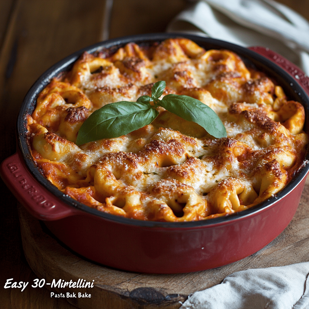 Easy 30-Minute Tortellini Pasta Bake