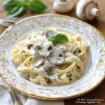 The BEST Creamy 30 Minute Mushroom Tagliatelle Pasta