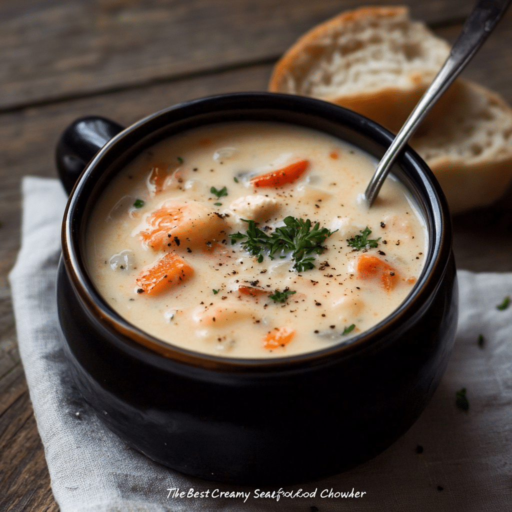 The Best Creamy Seafood Chowder