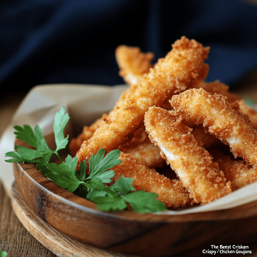 The Best Crispy Baked Chicken Goujons