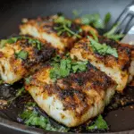 Easy One Pan Blackened Cod