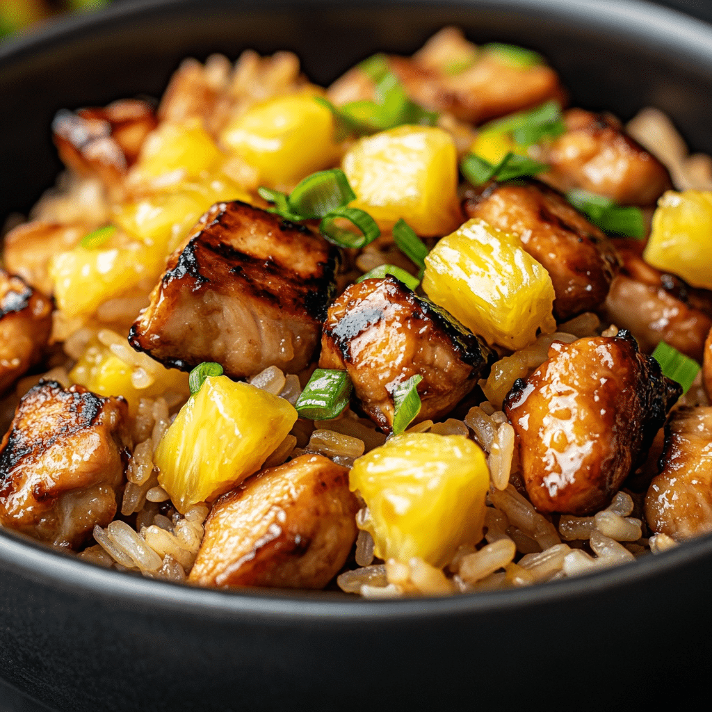 Pineapple Chicken and Rice