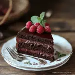 No-Bake Three Chocolate Cake Recipe