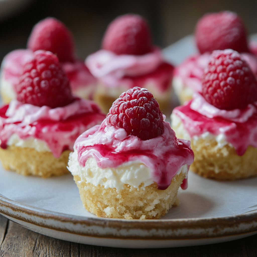 Raspberry Bliss Cheesecake Bites Recipe