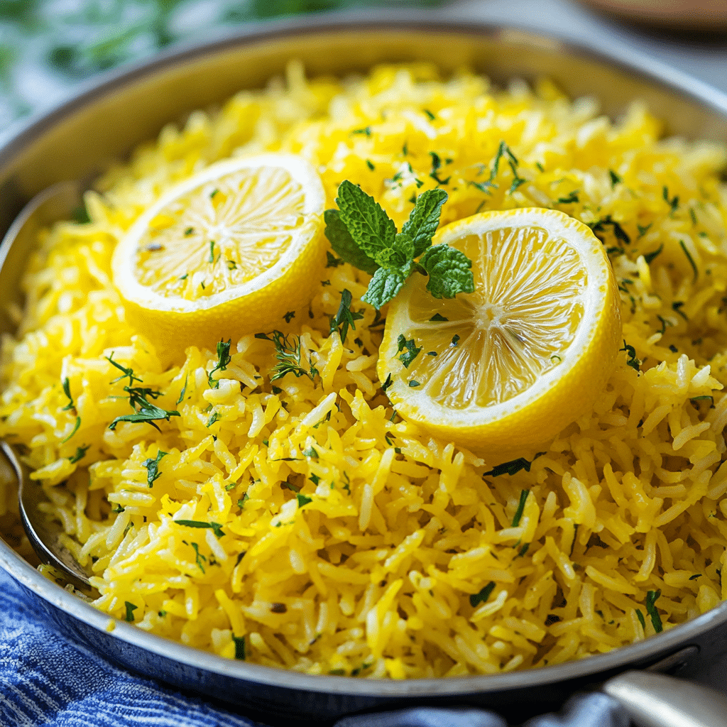 Greek Lemon Rice Recipe