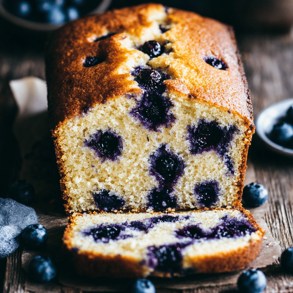 Blueberry Cream Cheese Bread Recipe