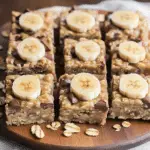 Banana Peanut Butter Oatmeal Bars