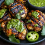 Peruvian Chicken with Green Sauce (Aji Verde)