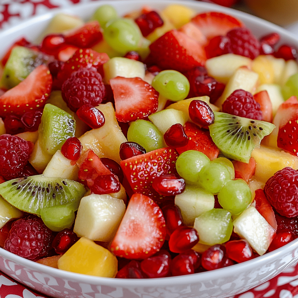 Christmas Fruit Salad