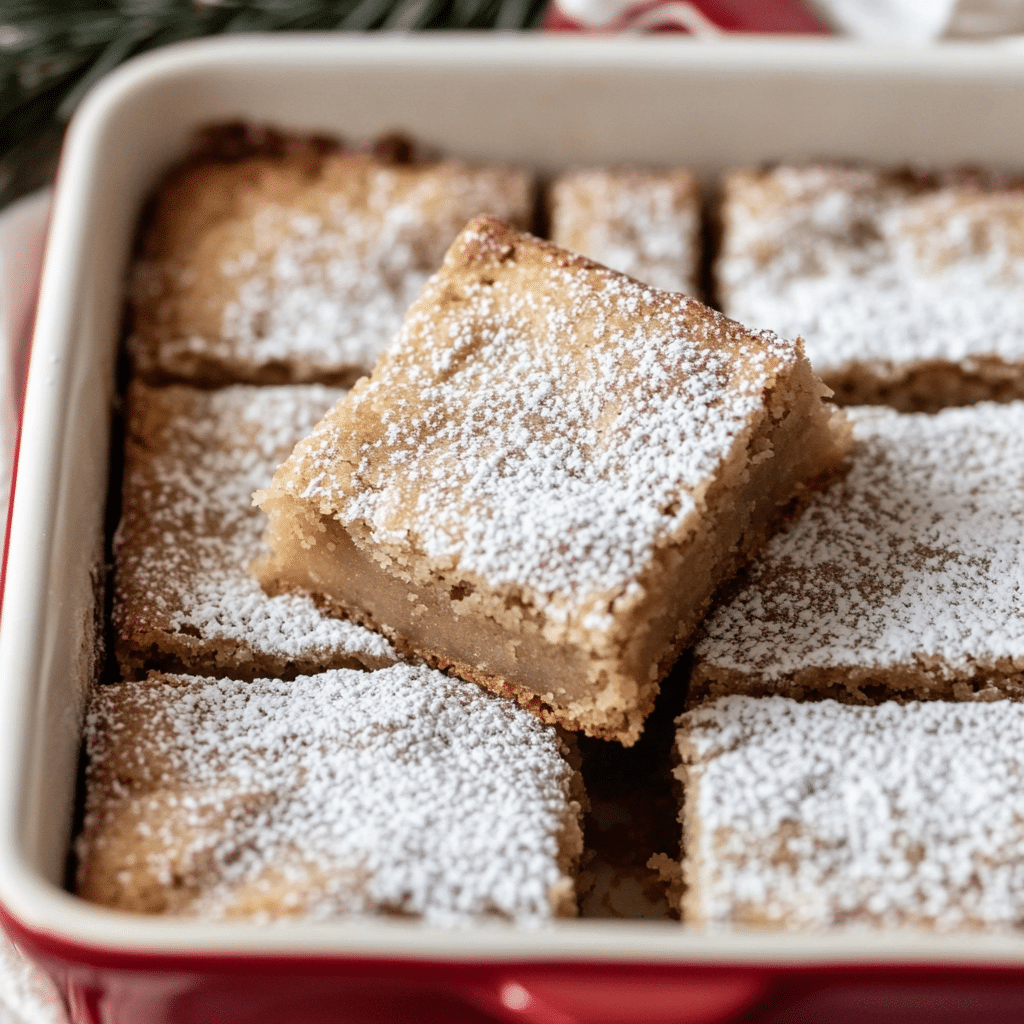 Gingerbread Brownies